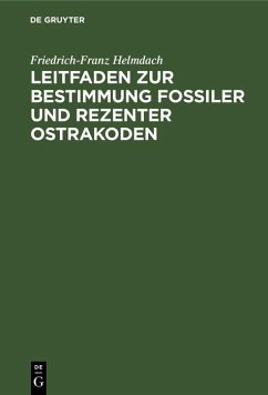 Cover Leitfaden zur Bestimmung fossiler und rezenter Ostrakoden (eBook, PDF)