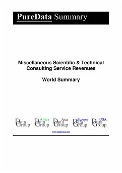 Miscellaneous Scientific & Technical Consulting Service Revenues World Summary (eBook, ePUB) - DataGroup, Editorial