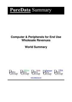 Computer & Peripherals for End Use Wholesale Revenues World Summary (eBook, ePUB) - DataGroup, Editorial