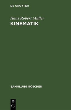 Kinematik (eBook, PDF) - Müller, Hans Robert