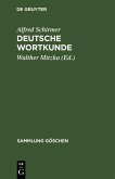 Deutsche Wortkunde (eBook, PDF)