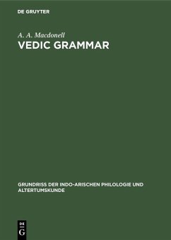 Vedic grammar (eBook, PDF) - Macdonell, A. A.