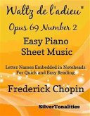 Waltz de l'adieu Opus 69 Number 1 Piano Sheet Music (eBook, PDF)