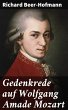 Gedenkrede auf Wolfgang Amade Mozart... - Bild 1