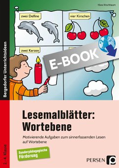 Lesemalblätter: Wortebene (eBook, PDF) - Kirschbaum, Klara