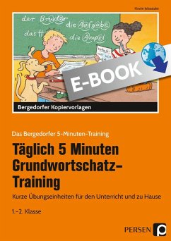 Tägl. 5 Min. Grundwortschatz-Training - 1./2. Kl. (eBook, PDF) - Jebautzke, Kirstin