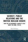 Secrecy, Public Relations and the British Nuclear Debate (eBook, ePUB)