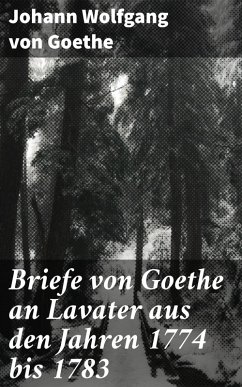 Briefe von Goethe an Lavater aus den Jahren 1774 bis 1783 (eBook, ePUB) - Goethe, Johann Wolfgang von