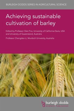 Achieving sustainable cultivation of barley (eBook, ePUB)