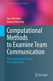 Computational Methods to Examine Team Communication (eBook, PDF)