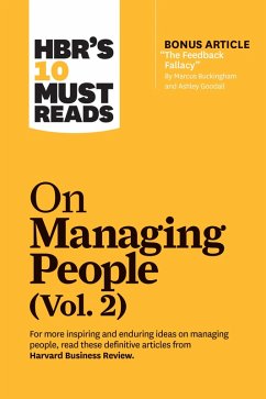 Cover HBR's 10 Must Reads on Managing People, Vol. 2 (with bonus article 