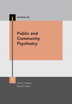Public and Community Psychiatry (eBook, ePUB)