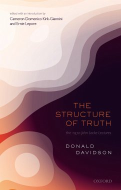 The Structure of Truth (eBook, PDF) - Davidson, Donald