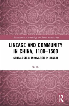 Cover Lineage and Community in China, 1100-1500 (eBook, ePUB)