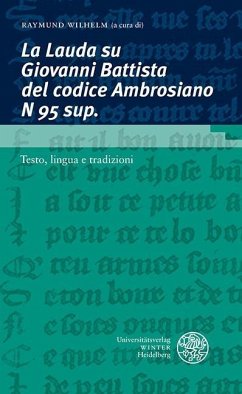 Cover La Lauda su Giovanni Battista del codice Ambrosiano N 95 sup. (eBook, PDF)