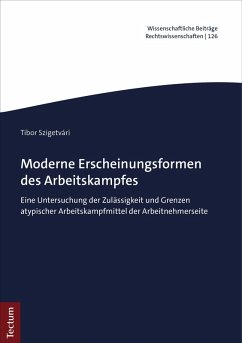 Cover Moderne Erscheinungsformen des Arbeitskampfes (eBook, PDF)