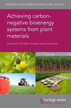 Achieving carbon-negative bioenergy systems from plant materials (eBook, ePUB)