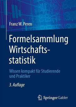 Formelsammlung Wirtschaftsstatistik (eBook, PDF) - Peren, Franz W.