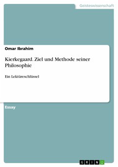 Kierkegaard. Ziel und Methode seiner Philosophie (eBook, PDF) - Ibrahim, Omar