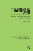 The Genius of the German Lyric (eBook, PDF)