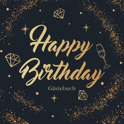 Cover Happy Birthday Gästebuch