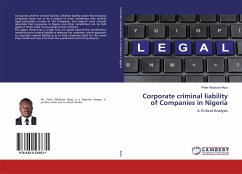 Corporate criminal liability of Companies in Nigeria