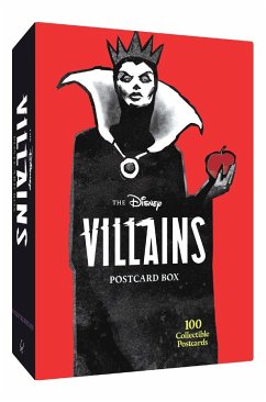 The Disney Villains Postcard Box - Disney, Walt