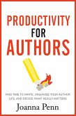 Productivity For Authors (eBook, ePUB)