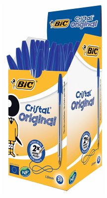 Blau / Kugelschreiber Bic Cristal