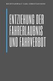 Entziehung der Fahrerlaubnis und Fahrverbot (eBook, ePUB)