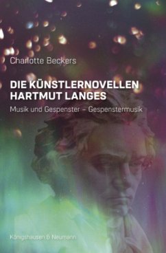 Cover Die Künstlernovellen Hartmut Langes