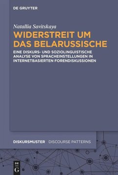 Widerstreit um das Belarussische - Savitskaya, Natallia