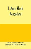 T. Macci Plavti. Menaechmi