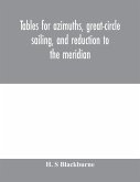 Tables for azimuths, great-circle sailing, and reduction to the meridian