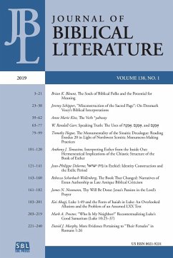 Journal of Biblical Literature 138.1 (2019)