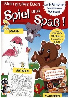 Cover Malen, Rätseln, Vorlesen - Tierkinder
