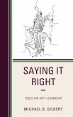 Saying It Right (eBook, ePUB)