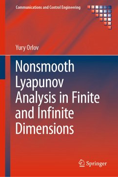 Nonsmooth Lyapunov Analysis in Finite and Infinite Dimensions (eBook, PDF) - Orlov, Yury