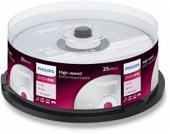 1x25 Philips DVD+RW 4,7GB 4x SP