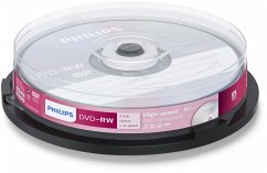 1x10 Philips DVD-RW 4,7GB 4x SP