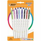 BIC Kugelschreiber Cristal Up 0.35mm sortiert, 8er Set