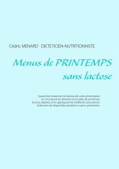 Menus de printemps sans lactose (eBook, ePUB)