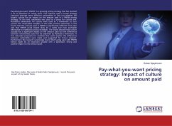 Pay-what-you-want pricing strategy: Impact of culture on amount paid - Speybrouck, Ruben