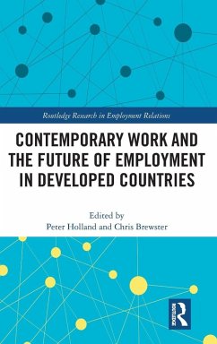Cover Contemporary Work and the Future of Employment in Developed Countries