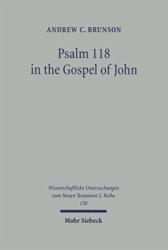 Cover Psalm 118 in the Gospel of John (eBook, PDF)
