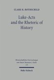 Luke-Acts and the Rhetoric of History (eBook, PDF)