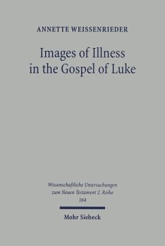 Images of Illness in the Gospel of Luke (eBook, PDF) - Weissenrieder, Annette