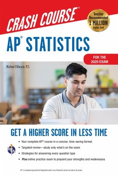 AP® Statistics Crash Course, Book + Online (eBook, ePUB) - D'Alessio, Michael