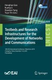 Testbeds and Research Infrastructures for the Development of Networks and Communications