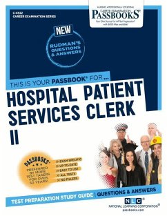 Hospital Patient Services Clerk II (C-4922): Passbooks Study Guide Volume 4922 - National Learning Corporation